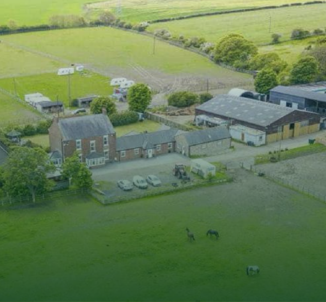 Drone Shot of East Boldon Academy